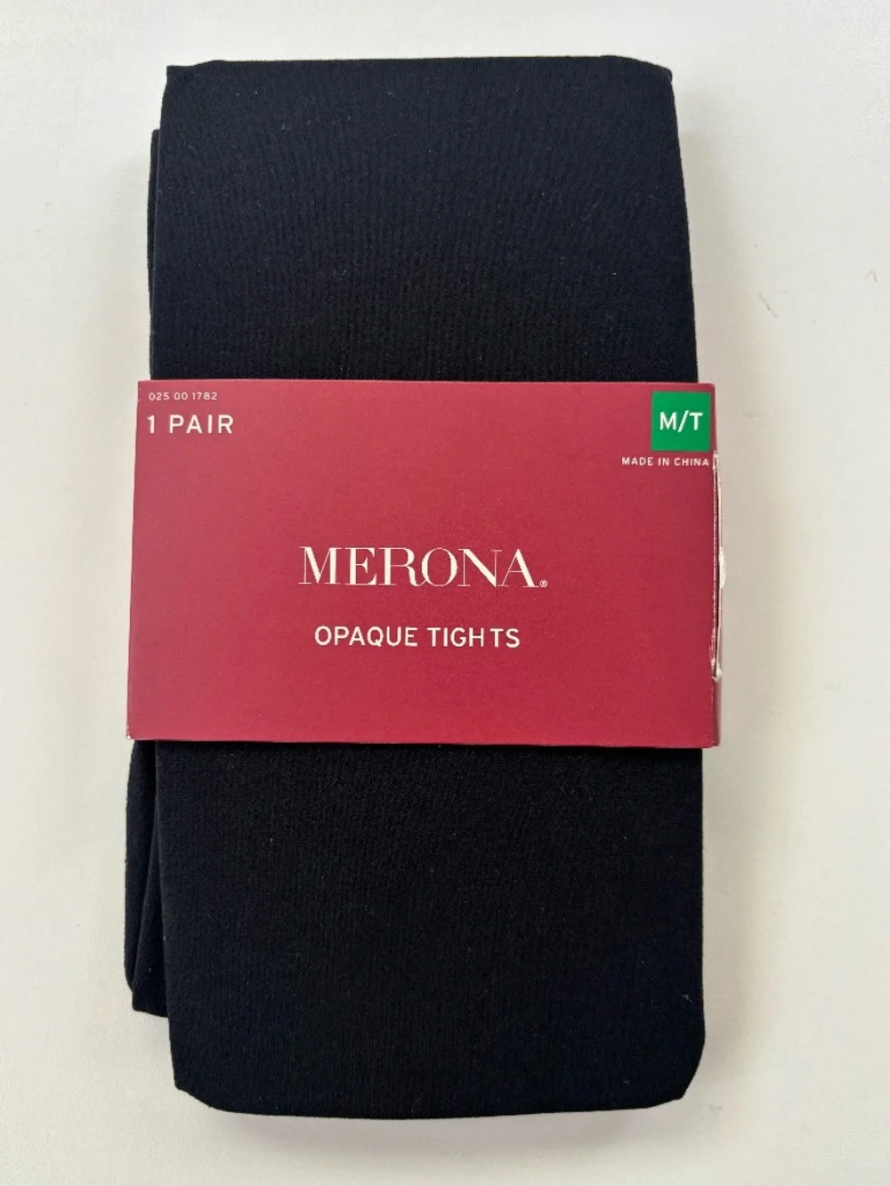Merona Opaque Tights, black